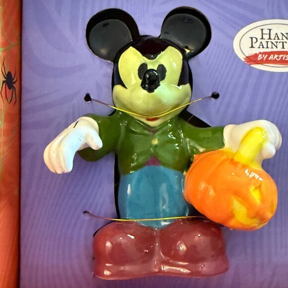 Disney‎ Mickey & Minnie Mouse Frankenstein Halloween Salt & Pepper Shaker Set - Picture 6 of 7